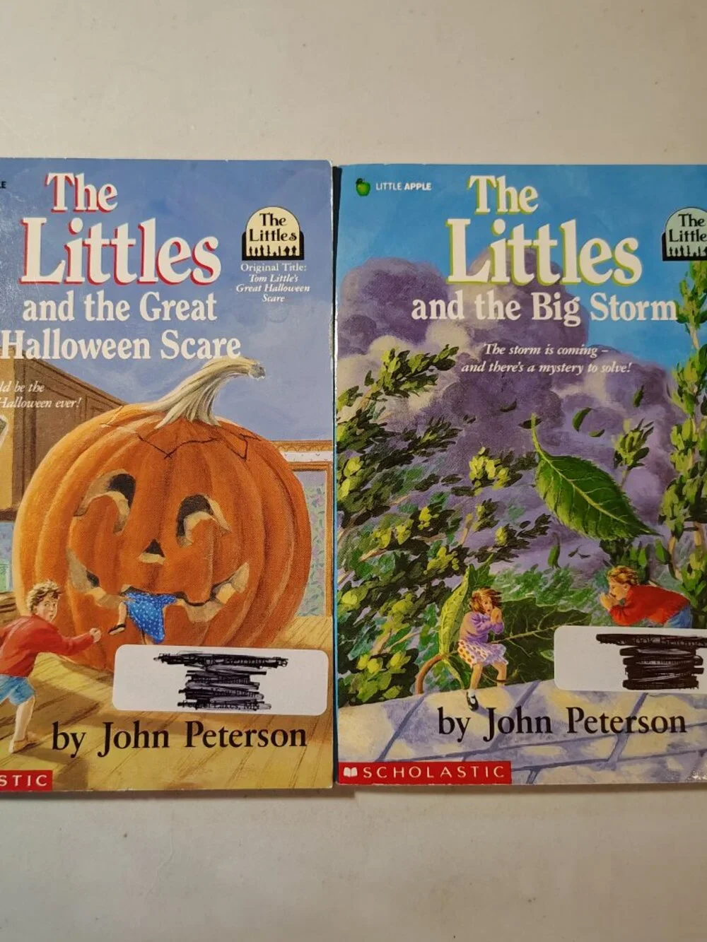 The Littles Book Series Lot Of 6 PB Chapter Books John Peterson RL3